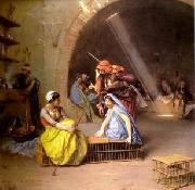 Arab or Arabic people and life. Orientalism oil paintings  303 unknow artist